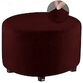 abordables Housse de pouf-Housse de pouf extensible et durable, parfaite pour protéger et rafraîchir votre pouf, ajoute du style et du confort à n&#039;importe quel décor de salon ou de chambre à coucher