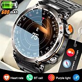 cheap Smartwatch-HT30 Smart Watch Rugged Military Men&#039;s 1.7 inch 600mAh Battery Compass Sports Fitness Watches Bluetooth Call Smartwatch