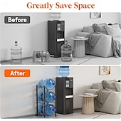 cheap Storage Racks-Bucket Rack This 5-gallon bucket rack is removable and sturdy It is a great bucket rack for home and office use For storing buckets.