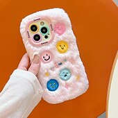 お買い得  iPhone用ケース-電話 ケース 用途 iPhone 16 Pro Max プラス iPhone 16 Proマックス iPhone 15 プロマックスプラス iPhone 15 Pro Max iPhone 14 13 12 Pro Max Plus iPhone 14 Pro Max iPhone 13 12 11 Pro Max バックカバー スタンド付き 耐衝撃 レトロ風 プラッシュ