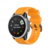 levne Pásky na hodinky Garmin-Pásek hodinek pro Garmin Fenix 8 43mm 7S Pro 6S 5S Plus Epix Pro 42mm Approach S70 42mm Instinct 2S Descent Mk2S D2 Delta S 20mm Silikon Výměna, nahrazení Popruh Nastavitelný Sportovní značka Náramek