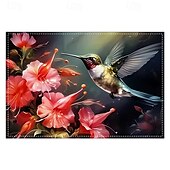 cheap Placemats &amp; Coasters &amp; Trivets-Valentine&#039;s Day Placemats Set of 4 Romantic and Decorative Table Mats Featuring Heart or Rose Patterns Durable and Heat-Resistant Perfect for Adding a Touch of Love to Your Dining Table Decor