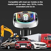 お買い得  車用Bluetoothキット/ハンズフリー-pd18 FMトランスミッター カーMP3プレーヤー デュアルUSBハンズフリーBluetoothアダプター