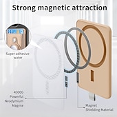 economico Cover per iPhone-telefono Custodia Per iPhone 16 Pro Max Plus iPhone 15 Pro Max Plus Universali Custodia ad adsorbimento magnetico Con supporto A calamita Supporto a molla TPU pelle sintetica