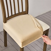 ieftine husa de scaun-husă scaun huse scaun husă impermeabilă elastică din piele pu pentru scaune huse scaune pentru scaune de sufragerie husă de protecție lavabilă huse scaune pentru scaune