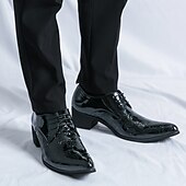 levne Formální-pánské zlaté embosované boty z umělé kůže oxford - lesklý paisley design se šněrovacím uzávěrem pro formální události a párty