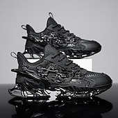 economico Sneakers da uomo-scarpe da ginnastica sportive leggere da uomo a tema drago – design unico della suola scolpita, scarpe da corsa traspiranti e comode per lo sport e lo street style
