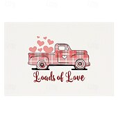 cheap Placemats &amp; Coasters &amp; Trivets-Valentine&#039;s Day Placemats Set of 4 Romantic and Decorative Table Mats Featuring Heart or Rose Patterns Durable and Heat-Resistant Perfect for Adding a Touch of Love to Your Dining Table Decor