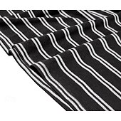 billige Uformell Henley T-skjorte-Herre T-skjorte med knapp T skjorte Henly-skjorte T-skjorter Langermet Henley Vår &amp; Vinter Stripet Mote Designer Grunnleggende Knapper Feriereise Gate Ut på byen Svart Hvit Kakifarget Topp T-skjorte