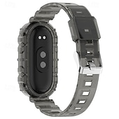 halpa Muut kellonauhat-Älykäs ranneke Yhteensopiva Xiaomi Mi Band 8 Älykello Hihna Säädettävä Solo Loop Urheiluhihna Korvaus Ranneke
