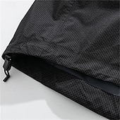 preiswerte Fleece &amp; 3 in 1 Jacken-Herren Wanderjacke Draussen Farbblock Wasserdicht Windundurchlässig Reißverschluß vorne Leichte Jacke Voller Reißverschluss Camping / Wandern / Höhlenforschung Schwarz Gelb Grün Grau