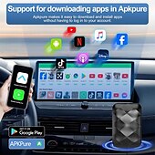 Недорогие автомобильные адаптеры-беспроводной адаптер carplay &amp;беспроводной адаптер android auto для iphone ai box потоковое устройство для автомобилей с oem проводным carplay magic link carplay
