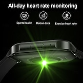 abordables Pulseras inteligentes-696 HK26 Reloj inteligente 2.04 pulgada Pulsera inteligente Bluetooth Podómetro Recordatorio de Llamadas Seguimiento del Sueño Compatible con Android iOS Mujer Llamadas con Manos Libres Recordatorio
