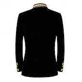 cheap Tops-Retro Vintage Rococo Coat Masquerade Circus Jacket Prince Aristocrat Men&#039;s Carnival Masquerade Event / Party Adults&#039; Coat Spring Fall &amp; Winter