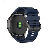 levne Pásky na hodinky Garmin-Pásek hodinek pro Garmin Fenix 8 51mm 7X Pro 6X 5X Plus Epix Pro Tactix 7 Amoled Instinct 2X Quatix Enduro Descent Mk2i Mk2 26mm Silikon Výměna, nahrazení Popruh Nastavitelný Sportovní značka Náramek