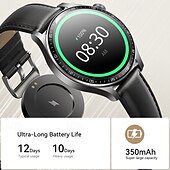 זול שעונים חכמים-חדר שמחה JR-FC2 Pro שעון חכם 1.46 אִינְטשׁ חכמים שעונים Blootooth מד צעדים מד פעילות מעקב שינה מותאם ל אנדרואיד iOS נשים גברים המתנה ארוכה שיחות ללא מגע יד עמיד במים IP68 מארז שעון 22 מ&quot;מ