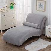 abordables Housse de canapé-housse de chaise longue en velours housse de luxe pour salon housse de chaise longue d&#039;intérieur extensible ultra douce lavable en machine
