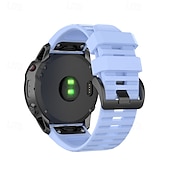 levne Pásky na hodinky Garmin-Pásek hodinek pro Garmin Fenix 8 51mm 7X Pro 6X 5X Plus Epix Pro Tactix 7 Amoled Instinct 2X Quatix Enduro Descent Mk2i Mk2 26mm Silikon Výměna, nahrazení Popruh Nastavitelný Sportovní značka Náramek