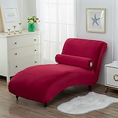 abordables Housse de canapé-housse de chaise longue en velours housse de luxe pour salon housse de chaise longue d&#039;intérieur extensible ultra douce lavable en machine