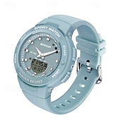 economico Orologi digitali-SANDA Da uomo Orologio digitale Di tendenza Orologio casual Orologio da polso Resistente agli urti Luminoso Cronometro Allarme sveglia Conto alla rovescia Resina Guarda