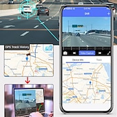 cheap Car DVR-Dashcam Cameras Video Recorder Dual Lens Front and Rear Dash Cam for Cars 2K