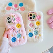 お買い得  iPhone用ケース-電話 ケース 用途 iPhone 16 Pro Max プラス iPhone 16 Proマックス iPhone 15 プロマックスプラス iPhone 15 Pro Max iPhone 14 13 12 Pro Max Plus iPhone 14 Pro Max iPhone 13 12 11 Pro Max バックカバー スタンド付き 耐衝撃 レトロ風 プラッシュ