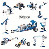 abordables Jouets de construction-Blocs de construction Modèle de véhicule 396 pcs compatible Coque en plastique Legoing Créatif Jouets de décompression Interaction parent-enfant pour enfant Jouet Cadeau
