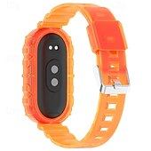 halpa Muut kellonauhat-Älykäs ranneke Yhteensopiva Xiaomi Mi Band 8 Älykello Hihna Säädettävä Solo Loop Urheiluhihna Korvaus Ranneke