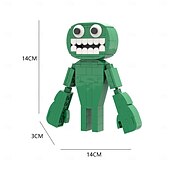 お買い得  組立ておもちゃ-バンバン ビルディングブロック おもちゃ 想像力豊かな建設プレイセット ブロック アクションフィギュア 誕生日 ビルディングブロック 大人 子供 ファン向け