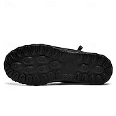 abordables Botas de invierno y nieve-Botas de nieve de invierno amarillas para hombre: impermeables, con forro de piel, cierre de cremallera, botines cálidos antideslizantes para clima frío