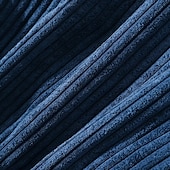 Недорогие Мужские рабочие рубашки-Муж. Рубашка Вельветовая рубашка Верхняя рубашка Полотняное плетение Повседневные на открытом воздухе Темно синий Длинный рукав Зима Весна &amp; осень Одежда Теплый