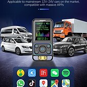 お買い得  車用Bluetoothキット/ハンズフリー-12V/2.5A BT 通話 EQ サウンド調整済み pd/qc3.0 急速充電器 bc83 FM トランスミッター カーチャージャー デュアル USB TF U ディスク MP3