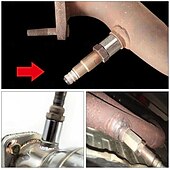 economico Attrezzi per riparazione auto-Adattatore filettato per sensore di ossigeno m18x1,5 in acciaio inox, distanziale di estensione per emulatore di convertitore mini catalizzatore universale
