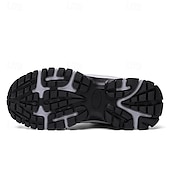 baratos Inverno e botas de neve-botas masculinas para caminhadas ao ar livre no inverno - tênis quentes forrados com pele, à prova d&#039;água, com sola antiderrapante e tira de velcro