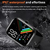 tanie Inteligentne bransoletki-696 ZW65 Inteligentny zegarek 2.01 in Inteligentne Bransoletka Bluetooth Krokomierz Powiadamianie o połączeniu telefonicznym Rejestrator snu Kompatybilny z Android iOS Damskie Męskie Odbieranie bez