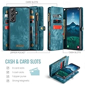 Недорогие Чехлы для Samsung-Чехол для телефона для S24 S24 FE S23 S22 S21 S20 Ultra Plus FE A55 A35 A25 A15 5G A54 A34 A14 A14 A54 A33 A71 A12 кошелек с подставкой магнитная застежка винтажный TPU PU кожа