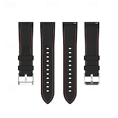 رخيصةأون عصابات ساعات سامسونج-حزام إلى Samsung Galaxy Watch 3 45mm سيليكون إستبدال حزام قابل للتعديل عصابة الرياضة معصمه