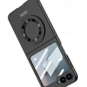 お買い得  サムスン用ケース-電話 ケース 用途 サムスンのギャラクシー Zフリップ7 Z Flip 4 バックカバー スタンド付き 耐衝撃 レトロ風 強化ガラス PC