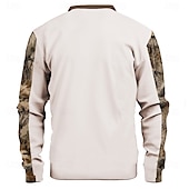 economico Felpe 3D da uomo-Per uomo Cervo Felpa Maglia Felpa con zip Manica Lunga Felpa Collo alla coreana Con cerniera Moda Quotidiano Semplice Stampa Vacanza Ferie Uscire Tasca Cerniera frontale Inverno