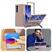 Недорогие Чехлы для Samsung-телефон Кейс для Назначение Z-сгиб 6 Кейс на заднюю панель со стендом Защита от удара Ретро ТПУ ПК