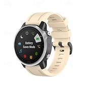 levne Pásky na hodinky Garmin-Pásek hodinek pro Garmin Fenix 8 43mm 7S Pro 6S 5S Plus Epix Pro 42mm Approach S70 42mm Instinct 2S Descent Mk2S D2 Delta S 20mm Silikon Výměna, nahrazení Popruh Nastavitelný Sportovní značka Náramek