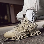 economico Sneakers da uomo-scarpe da ginnastica sportive leggere da uomo a tema drago – design unico della suola scolpita, scarpe da corsa traspiranti e comode per lo sport e lo street style