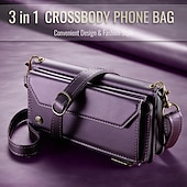 baratos Capa Samsung-telefone Capinha Para Dobra Z 6 Z Fold 5 Z Fold 4 Z Fold 3 Capa para Cartão Wallet Com Suporte Magnética Zíper Retro TPU PC