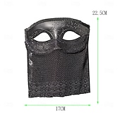 economico Maschera-Arlecchino Maschere Carnevale Maschera veneziana Colombina Per adulto Per uomo Per donna Metà viso Feste Mascherata Carnevale di Venezia Halloween Carnevale martedì grasso Costume di Carnevale facile
