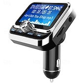 お買い得  車用Bluetoothキット/ハンズフリー-bc32 車用 FM トランスミッター ブルートゥース MP3 プレーヤー ワイヤレス ハンズフリー 1.8 インチ LCD スクリーン付き 携帯電話充電器用