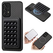 abordables Carcasas Samsung-teléfono Funda Para S24 S24 Ultra Plus S24 FE S23 S22 S21 S20 Ultra Plus FE A55 A35 A25 A15 5G A54 A34 A14 A73 A53 A33 A23 A13 A72 A52 A32 A22 A12 S25 Ultra Funda Trasera Magnética Soporte de carga