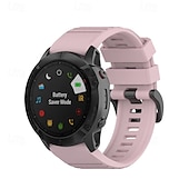 levne Pásky na hodinky Garmin-Pásek hodinek pro Garmin Fenix 8 51mm 7X Pro 6X 5X Plus Epix Pro Tactix 7 Amoled Instinct 2X Quatix Enduro Descent Mk2i Mk2 26mm Silikon Výměna, nahrazení Popruh Nastavitelný Sportovní značka Náramek