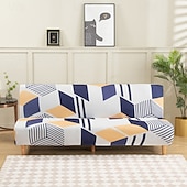 abordables Housse de canapé-housse de canapé imprimée housse extensible et élégante idéale pour protéger et rafraîchir votre canapé ajoute une touche décorative à la décoration de votre salon