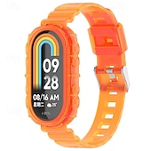 halpa Muut kellonauhat-Älykäs ranneke Yhteensopiva Xiaomi Mi Band 8 Älykello Hihna Säädettävä Solo Loop Urheiluhihna Korvaus Ranneke