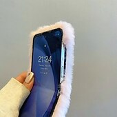 abordables Carcasas Samsung-teléfono Funda Para Z Flip 6 Z Flip 5 Z Flip 4 Z Flip 3 Funda Trasera Antigolpes Retro Felpa